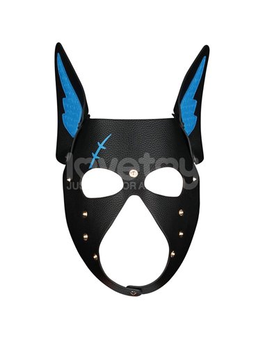 Máscara Cachorro Rebellion Reign Scarred Alpha Pup Azul
