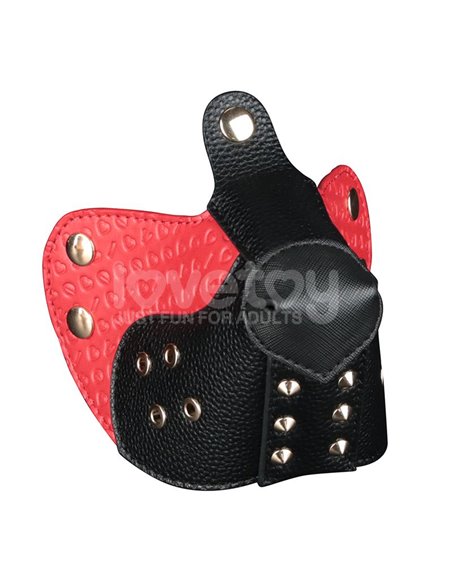 Máscara Cachorro Rebellion Reign Scarred Alpha Rojo