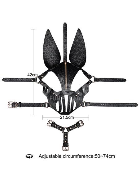 Máscara Conejo Rebellion Reign Dark Bunny