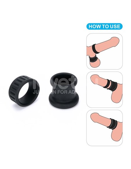 Anillo Pene Pinnacle Pro Twin Grip Stretcher