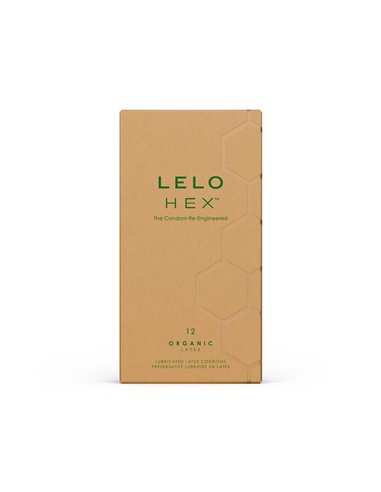 HEX Condoms Organic 12 unidades