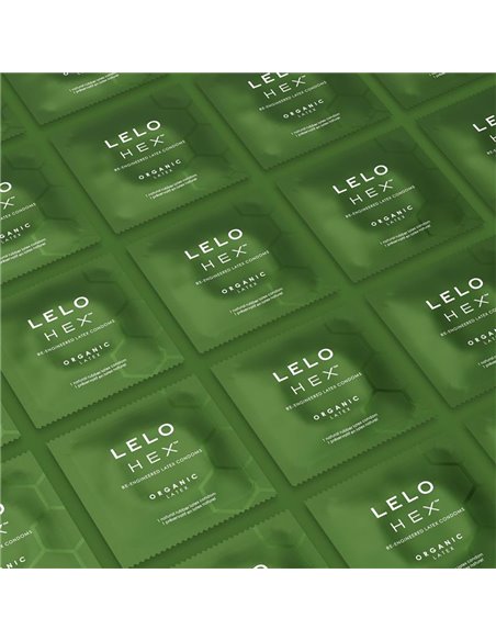 HEX Condoms Organic 12 unidades