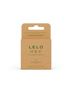 HEX Condoms Organic 3 unidades