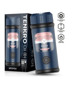 Tenkro Masturbador con Thrusting y Calor USB-C