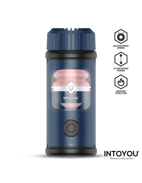 Tenkro Masturbador con Thrusting y Calor USB-C