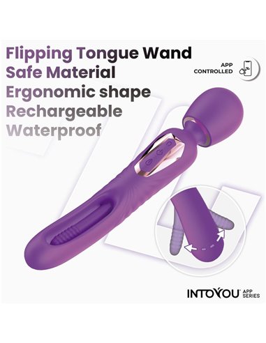 Salma Masajeador con Flipping Tongue y Vibración con App