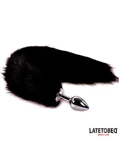 Plug Anal con Cola Negro 40 cm 2