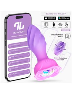 Moxy Plug Anal con Rotación 360º con App