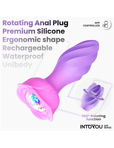 Moxy Plug Anal con Rotación 360º con App