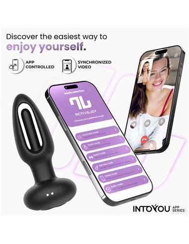 Zack Plug Anal con Flipping Tongue y Vibración con App