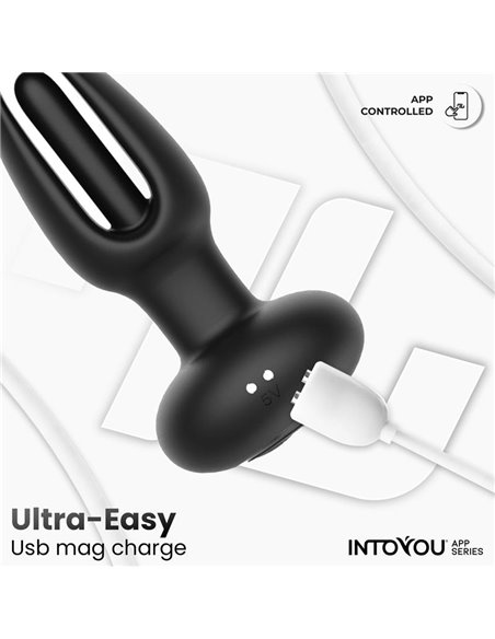 Zack Plug Anal con Flipping Tongue y Vibración con App