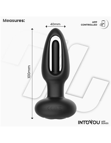 Zack Plug Anal con Flipping Tongue y Vibración con App