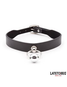 Collar con Cascabel y Correa 2