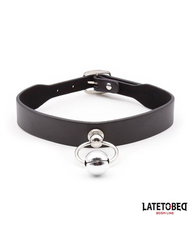 Collar con Cascabel y Correa