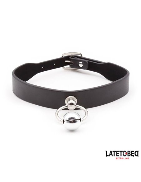 Collar con Cascabel y Correa
