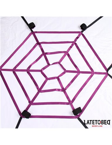 Set de Ataduras para la Cama en Tela de Araña