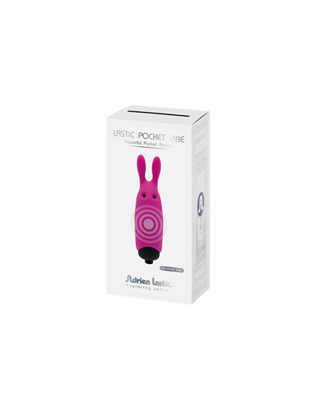 Bala Vibradora Lastic Pocket Rosa
