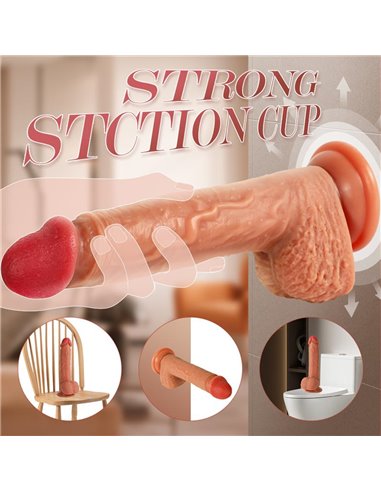 Dean Dildo con Thrusting y Vibración 8