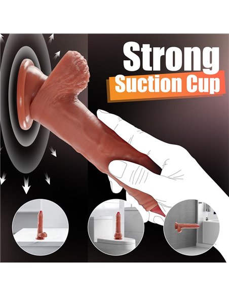 Baird Dildo con Thrusting y Vibración 8.07