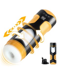 Alston Masturbador con Thrusting y Rotación