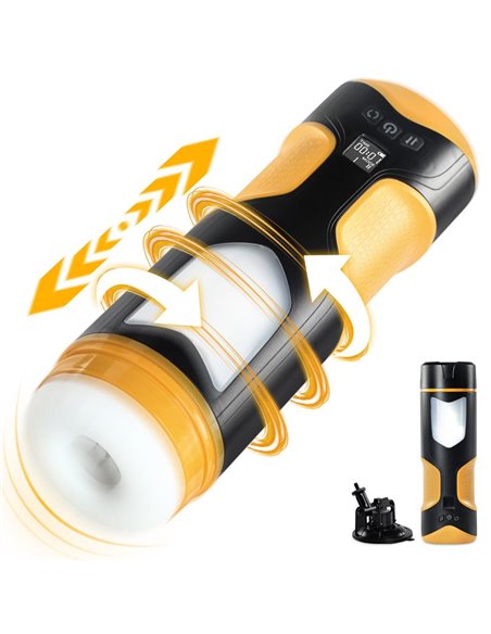 Alston Masturbador con Thrusting y Rotación