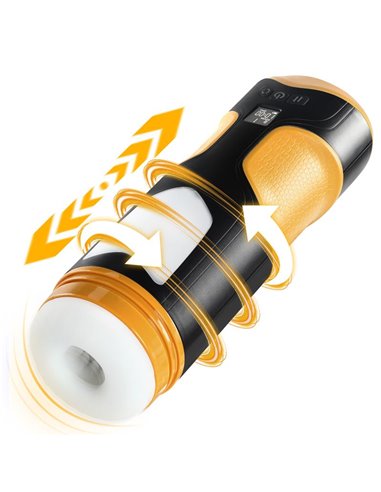 Alston Masturbador con Thrusting y Rotación