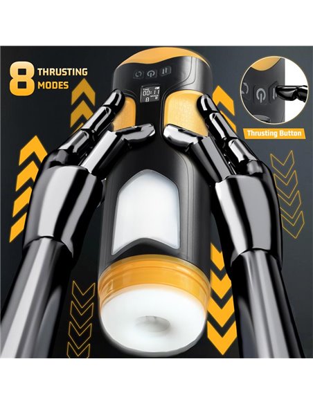 Alston Masturbador con Thrusting y Rotación