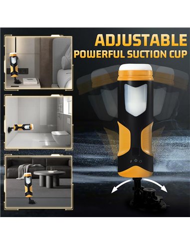 Alston Masturbador con Thrusting y Rotación