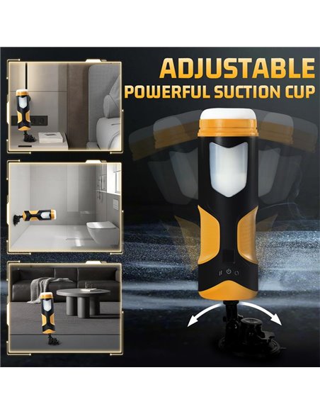 Alston Masturbador con Thrusting y Rotación