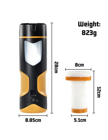 Alston Masturbador con Thrusting y Rotación