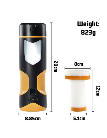 Alston Masturbador con Thrusting y Rotación