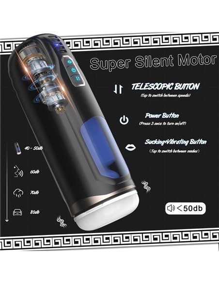 Cosima Masturbador con Vibracion, Thrusting y Efecto Succion