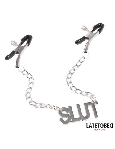 Pinzas para Pezones Lema Slut