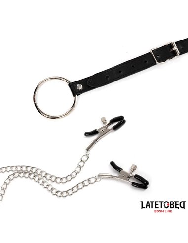 Pinzas para Pezones y Anillo para el Pene