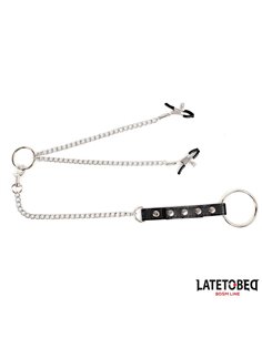 Pinzas para Pezones con Anillo para el Pene 2