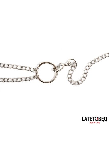 Pinzas para Pezones con Anillo para el Pene