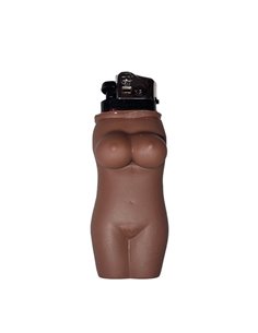 Mechero Forma de Cuerpo de Mujer Mulato