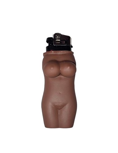 Mechero Forma de Cuerpo de Mujer Mulato
