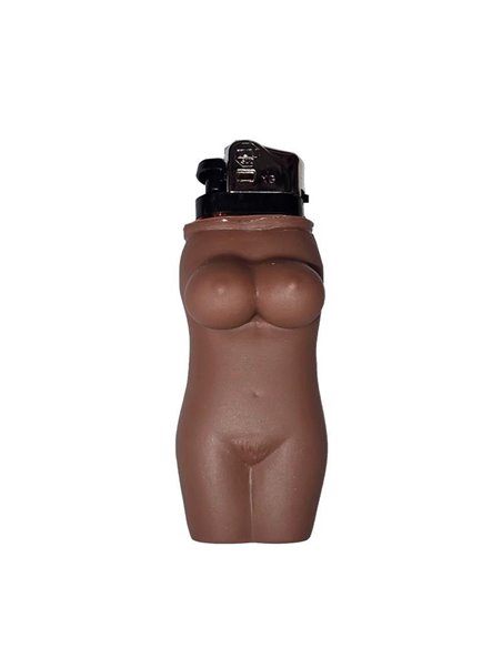 Mechero Forma de Cuerpo de Mujer Mulato