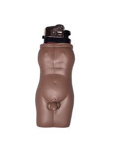 Mechero Forma de Cuerpo de Hombre Mulato
