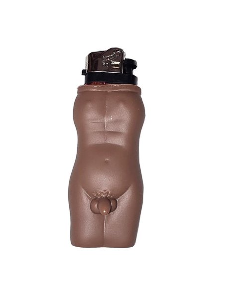 Mechero Forma de Cuerpo de Hombre Mulato