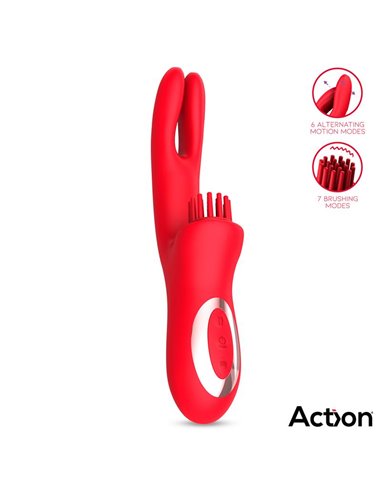 Bilma Vibrador con Movimientos Alternantes y Brushing 4 Motores