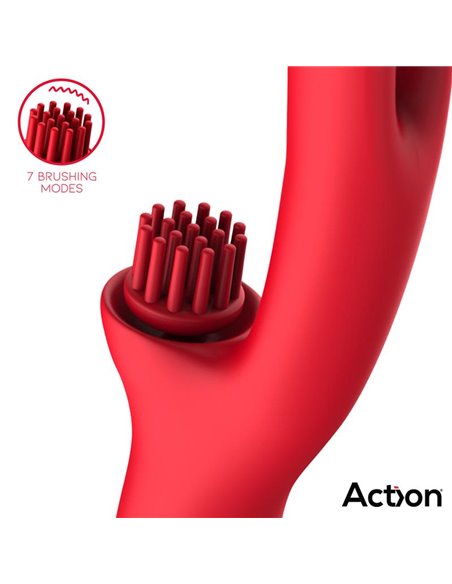 Bilma Vibrador con Movimientos Alternantes y Brushing 4 Motores