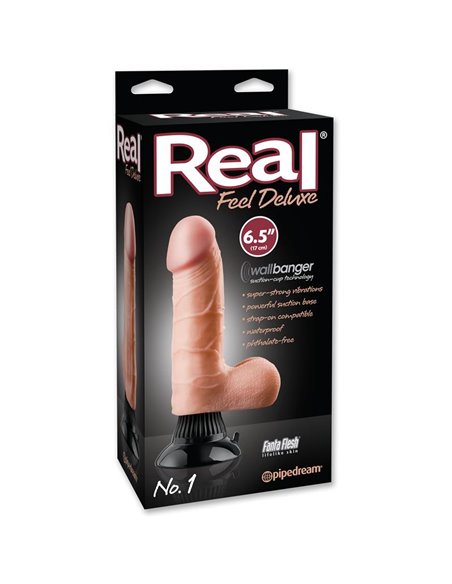 Vibrador Realista No. 1 16,5 cm Natural