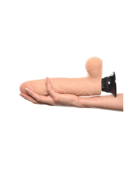 Vibrador Realista No. 9  24,1 cm Natural