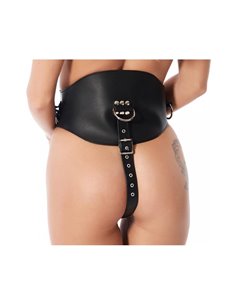 Corset con Dildo de Látex 2