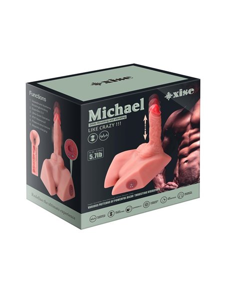 Michael Masturbador con Vibración y Thrusting 2.57 kg
