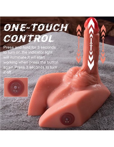 Michael Masturbador con Vibración y Thrusting 2.57 kg