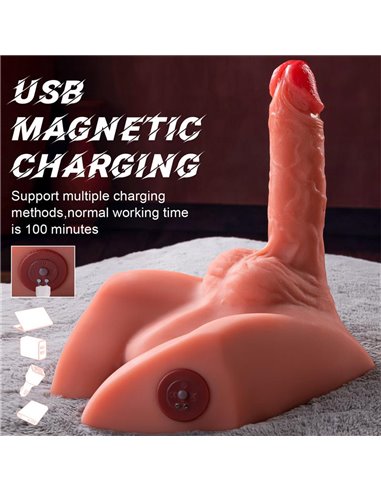 Michael Masturbador con Vibración y Thrusting 2.57 kg