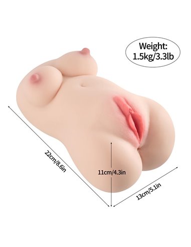 Debbie mini Torso con Vibración 1.5 kg